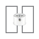 Barefoot Buttons V1 Tallboy Mini Silver