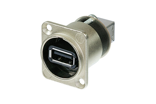 Neutrik NAUSB-W -  Prise Châssis USB Argent