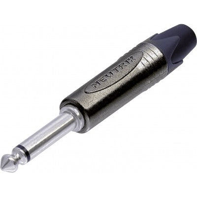 Neutrik NP2X-BAG - 1/4 TS Connector Black