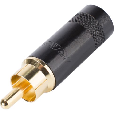 Neutrik Rean NYS352BG - RCA Phono Connector Black/Gold