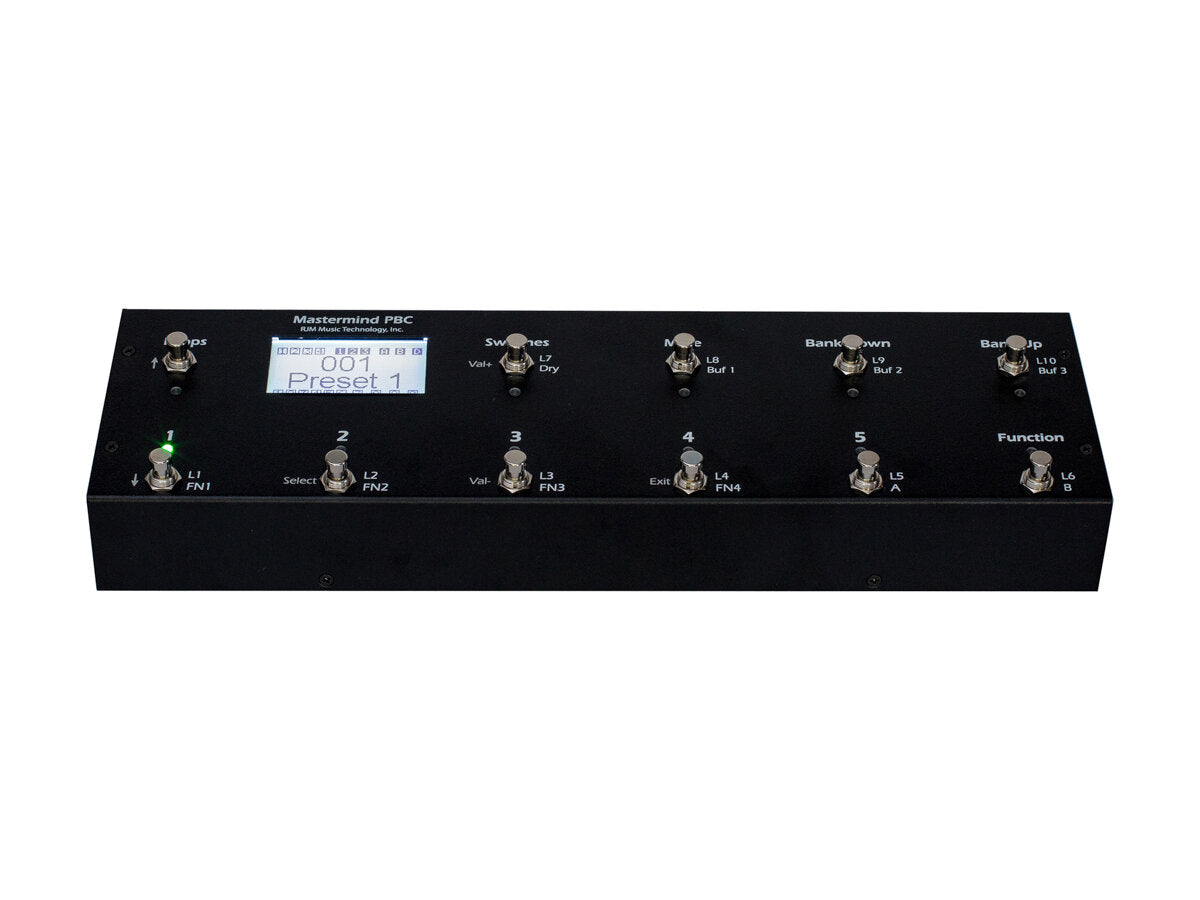 RJM Music Technology Mastermind PBC-10