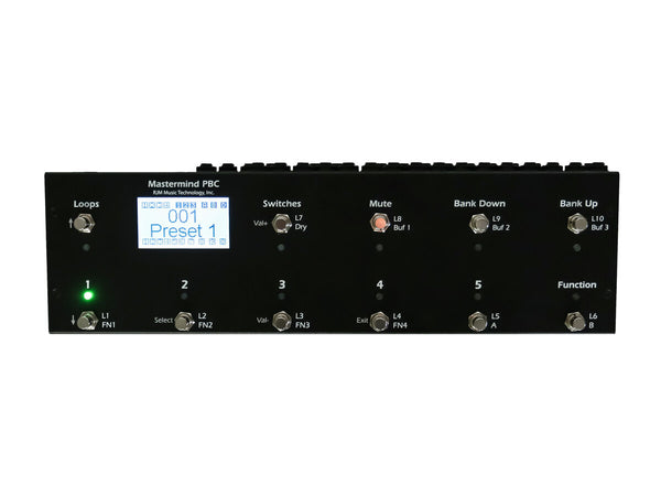 RJM Music Technology Mastermind PBC-10