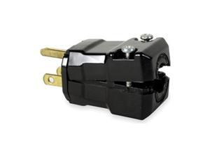 Hubbell HBL5965VBLKCN - Prise A/C Mâle 15A/125V