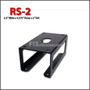 Rehausseur de Pédale RS-2 Noir 2.5'' x 4.375'' x 2''