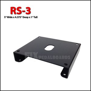 Pedal Riser RS-3 Black 5'' x 4.375'' x 1''