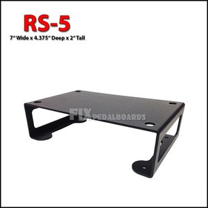 Pedal Riser RS-5 Black 7'' x 4.375'' x 2''