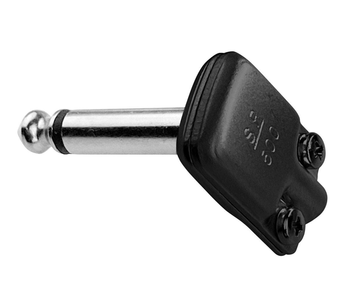 SquarePlug SP500BK - 1/4 TS Connector Right Angle Black