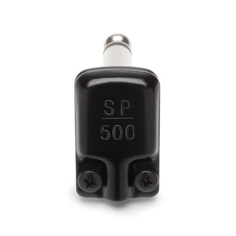 SquarePlug SP500BK - 1/4 TS Connector Right Angle Black