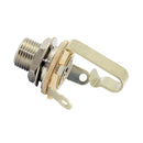 Switchcraft 11L - 1/4 TS 3/8 Long Thread Input Jack