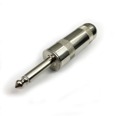 Switchcraft 188 - 1/4 TS Connector Jumbo Nickel