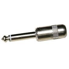 Switchcraft 380 - 1/4 TS Connector Short Body Nickel