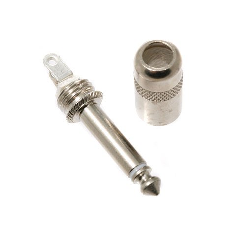Switchcraft 380 - 1/4 TS Connector Short Body Nickel