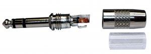 G&H - ¼ TRS Connector Short Body / Nickel
