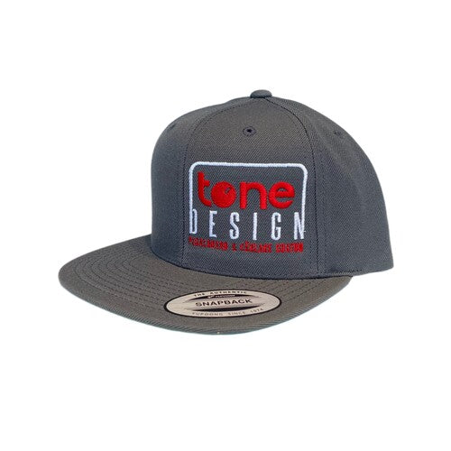 Tone Design Authentic Snapback Hat Grey