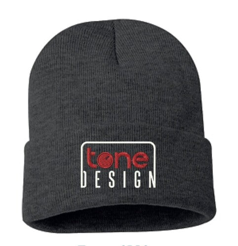 Tone Design Beanie Grey