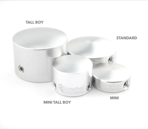 Barefoot Buttons V1 Tallboy Mini Silver