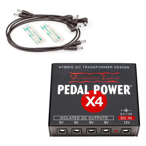 Voodoo Lab Pedal Power X4 Isolated Power Supply PPX4