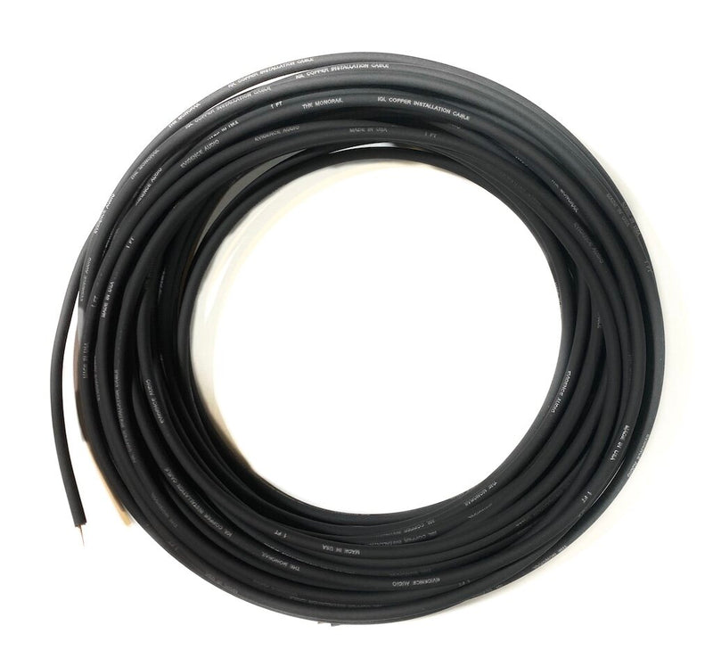 Evidence Audio Cable Monorail Black - Sold Per Foot