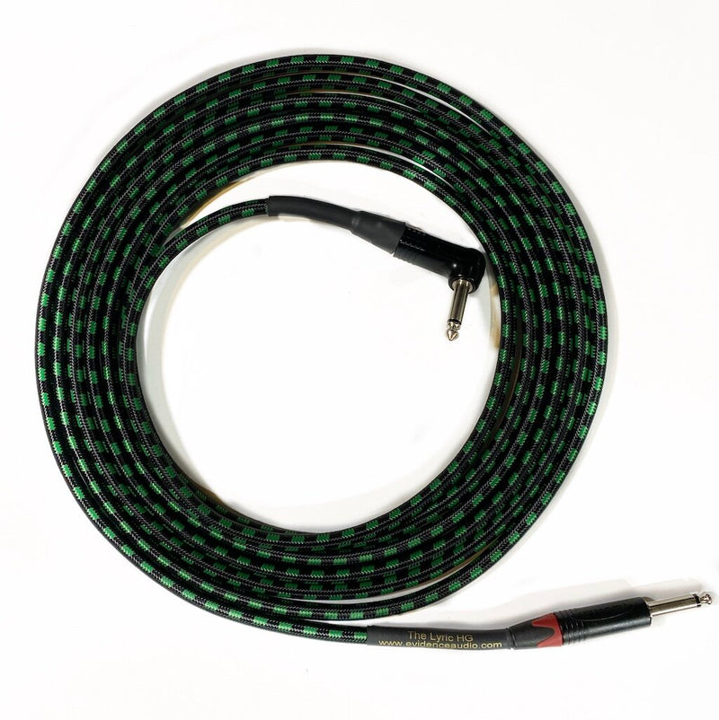 Evidence Audio Cable 15' Lyric Right to Straight ¼
